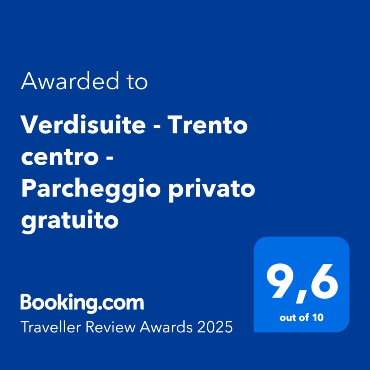 Verdisuite - Trento Centro - Parcheggio Privato Gratuito Exterior photo